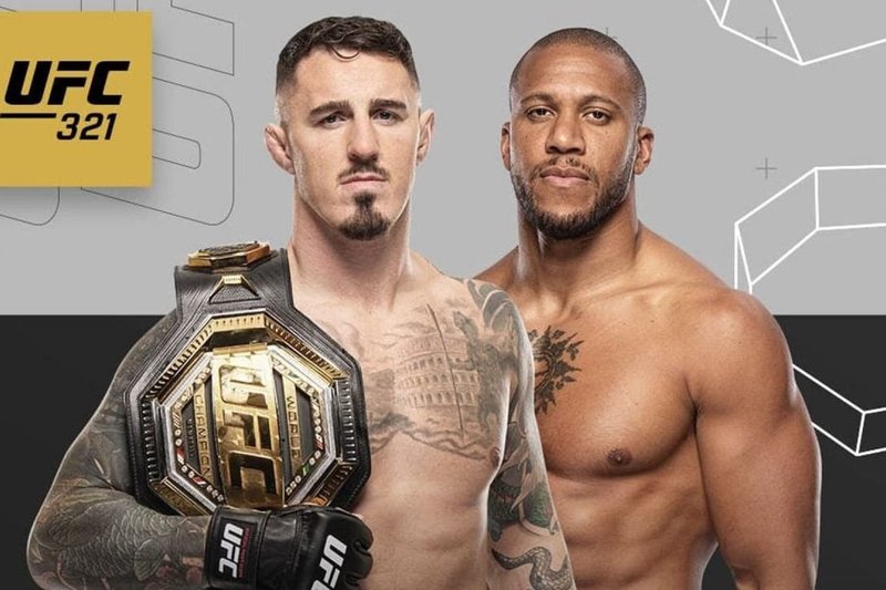 Tom Aspinall x Ciryl Gane no UFC 321
