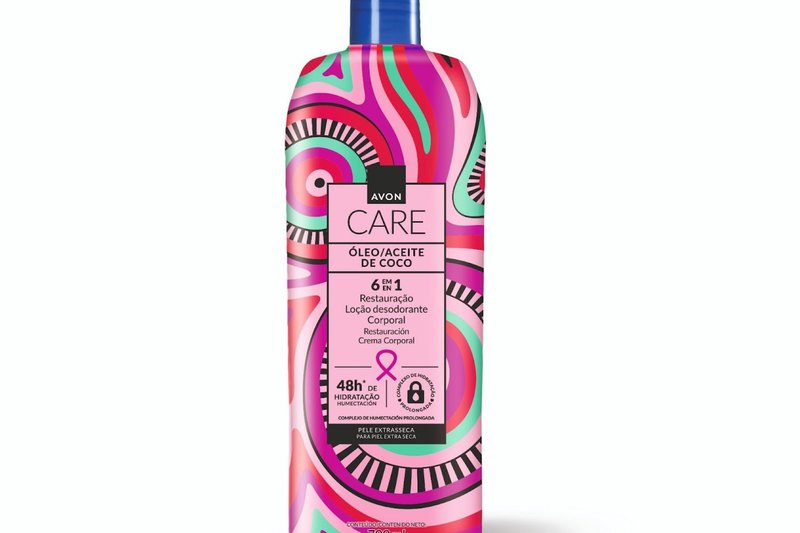 Loção desodorante Avon Care