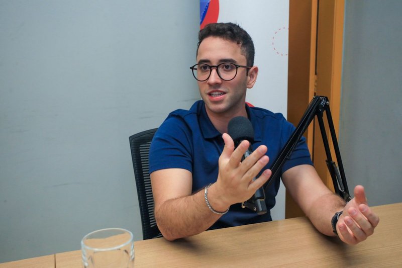 Vereador Thiago Medina participou do videocast Cena Política, do JC Play