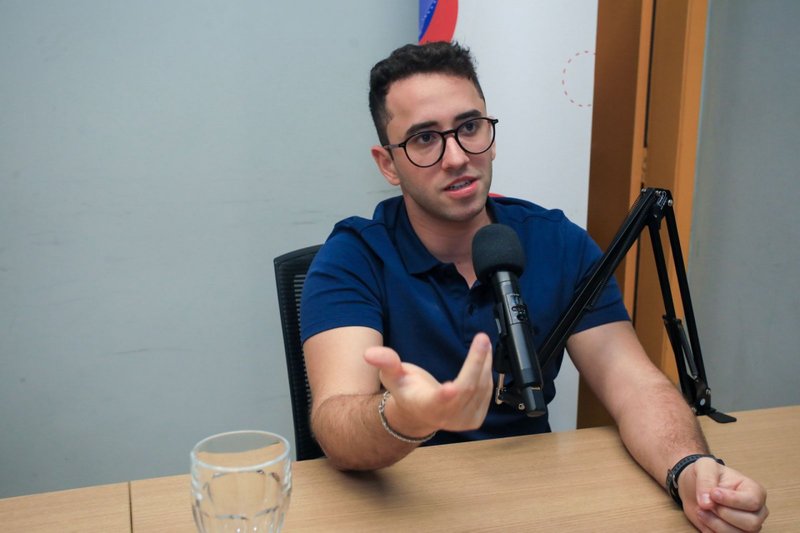 Vereador Thiago Medina participou do videocast Cena Política, do JC Play