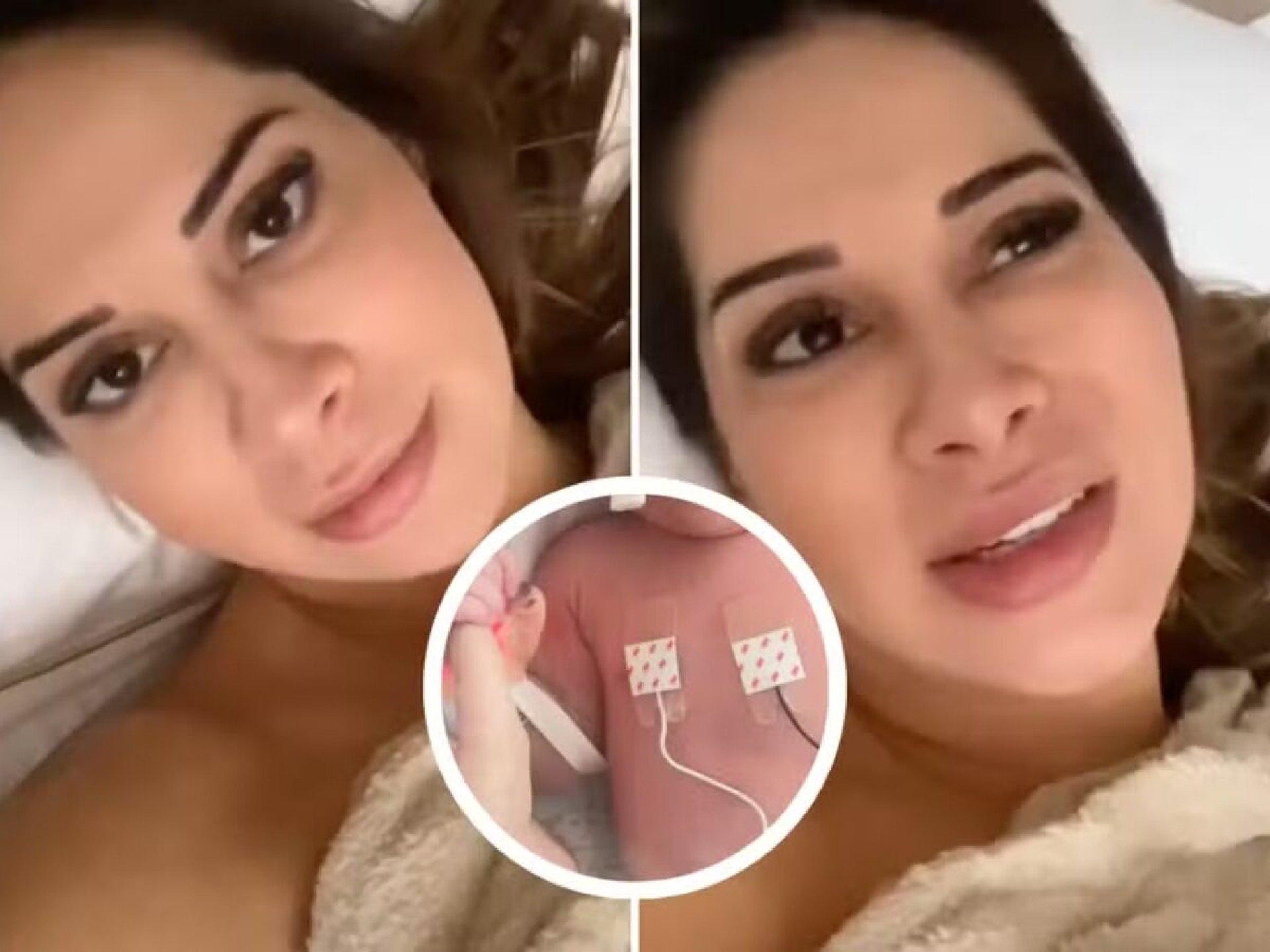 Maíra Cardi desabafa sobre tensão após nascimento da filha: ‘Fui me apavorando, angustiante’