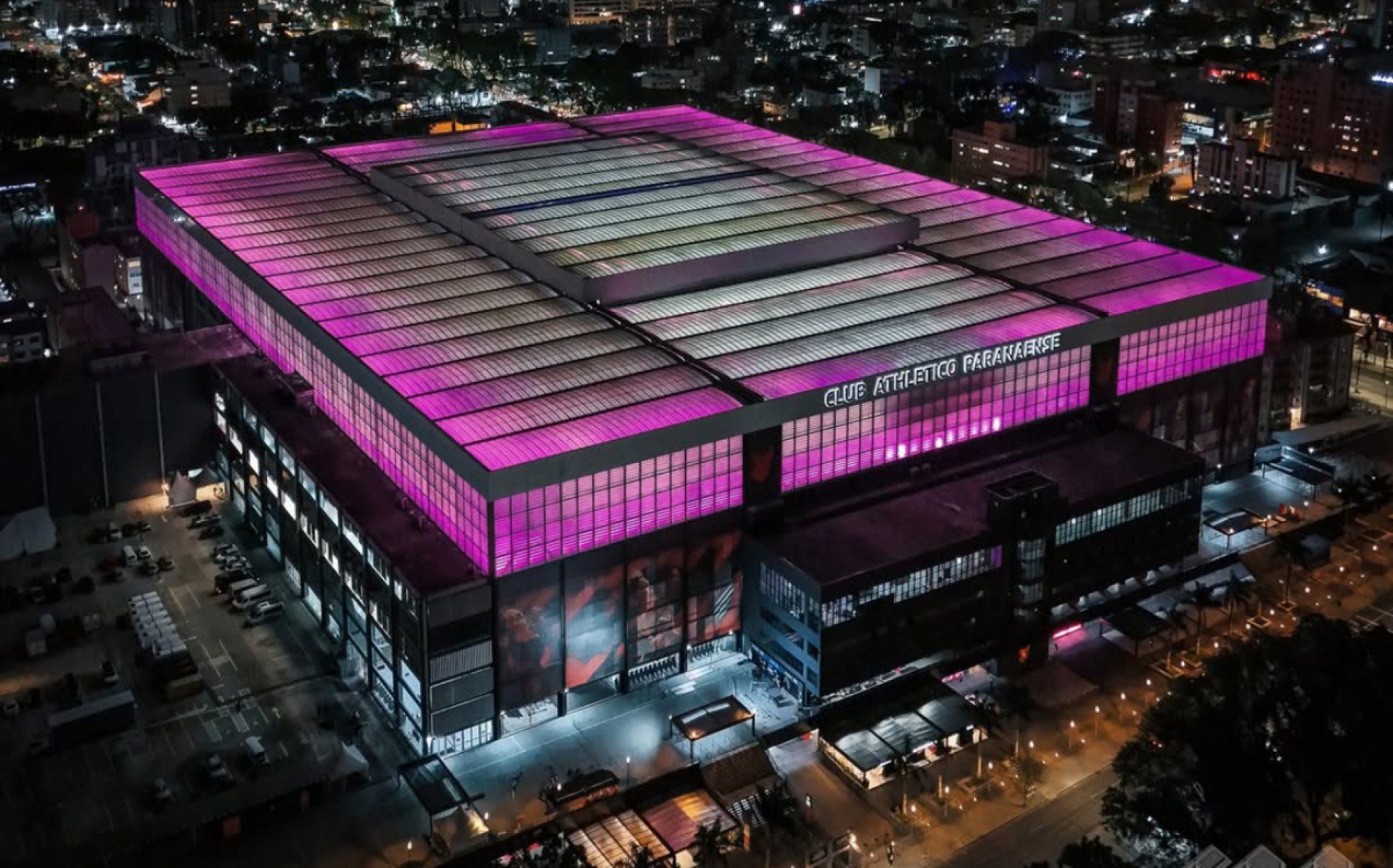 Arena da Baixada, em Curitiba, estádio do Athletico Reprodução/Instagram