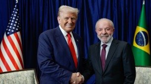 Donald Trump e Luiz Inácio Lula da Silva