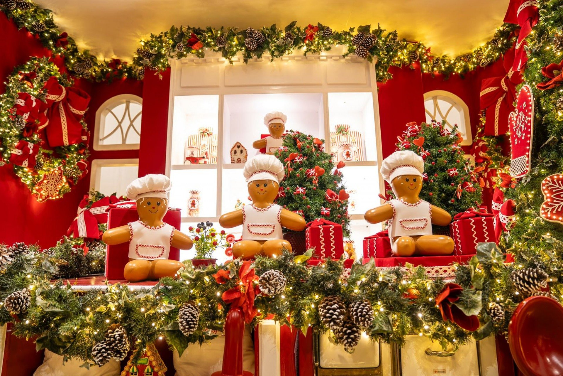 Decoração do RioMar Recife para o 'Natal dos Encantos'. Foto: Heudes Regis