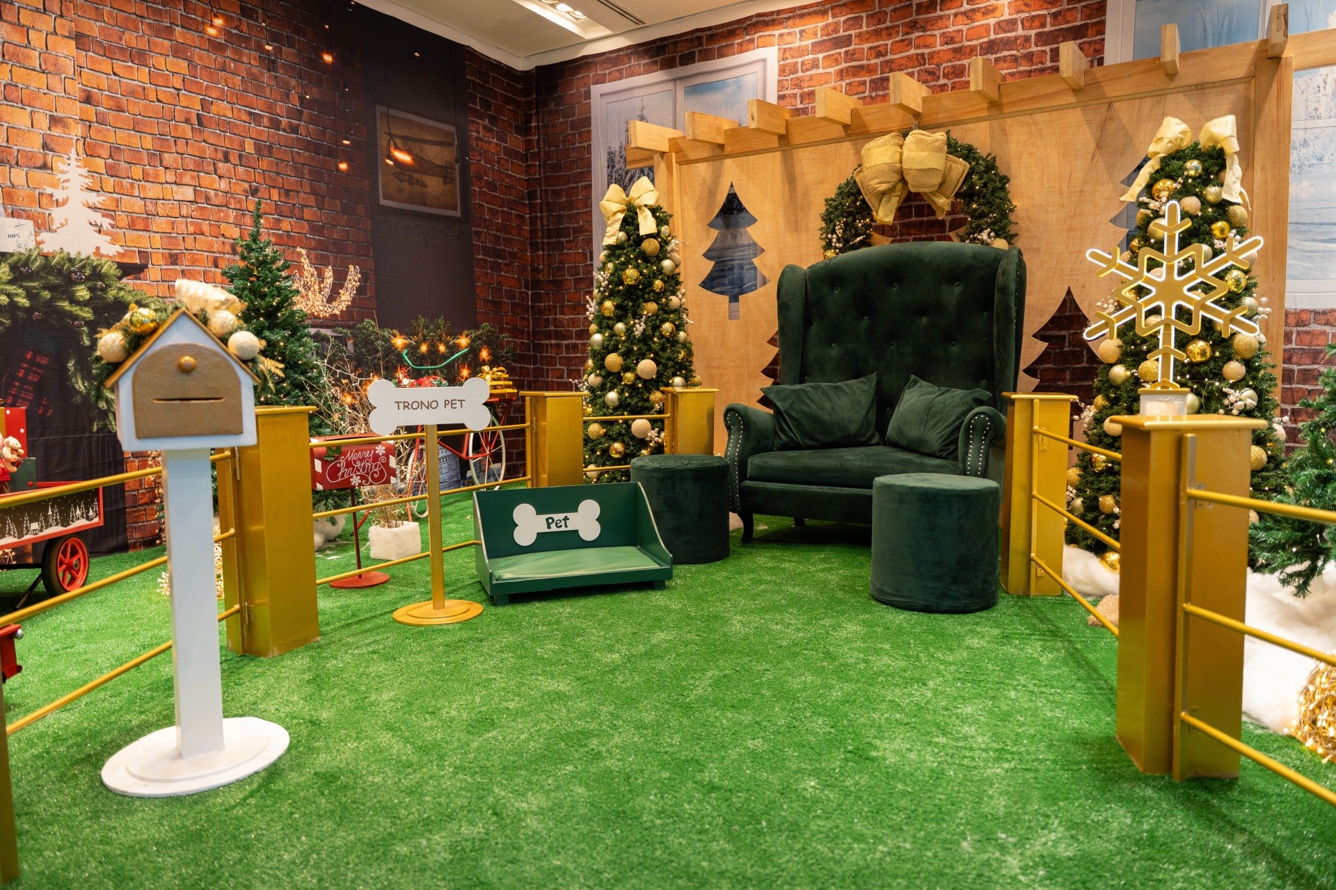 As crianças e os pets poderão encontrar o Bom Velhinho no segundo piso do Shopping Danilo Catao/Cortesia