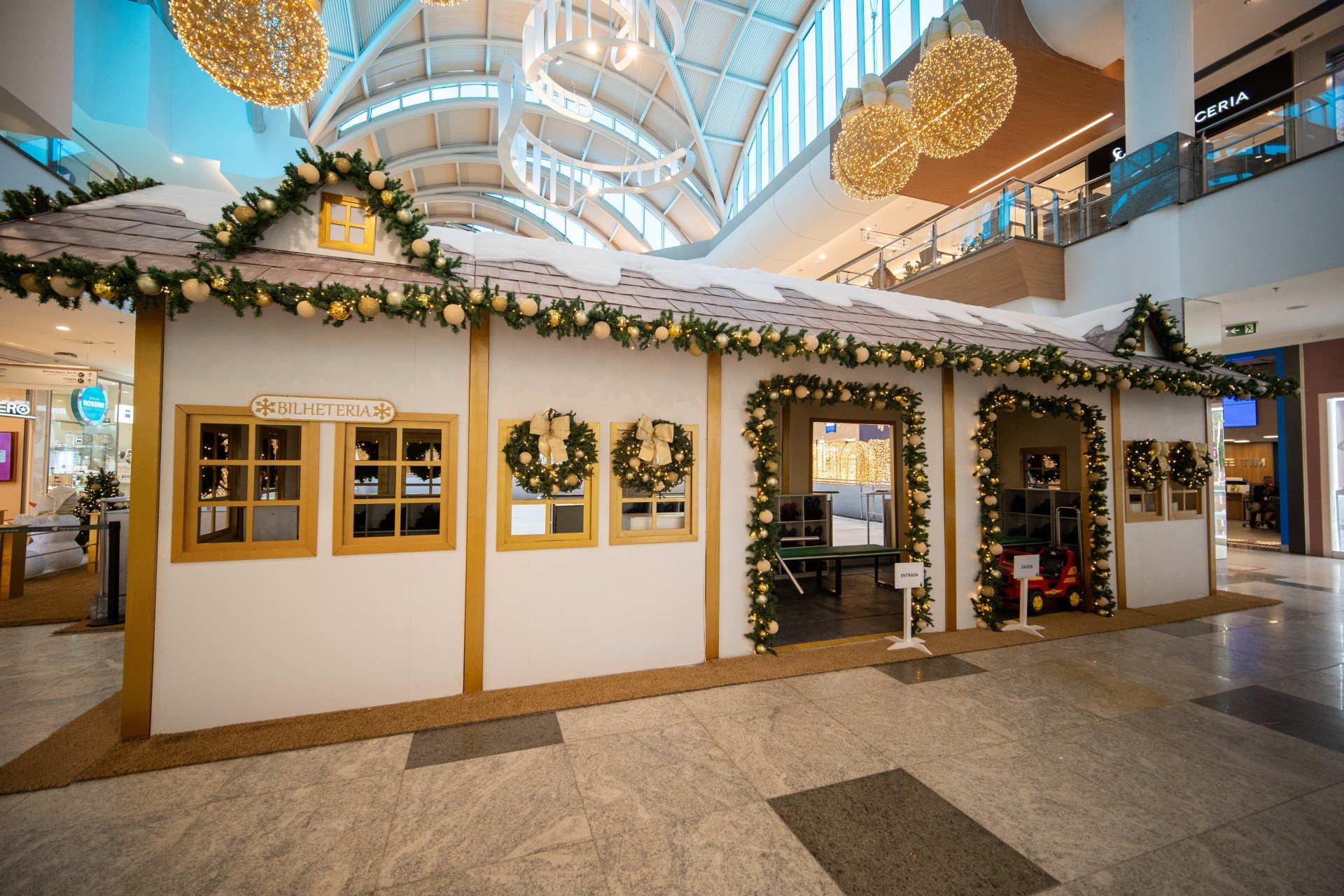 A casinha, que serve como bilheteria e apoio para as vestimentas da patinação Danilo Catao/Cortesia