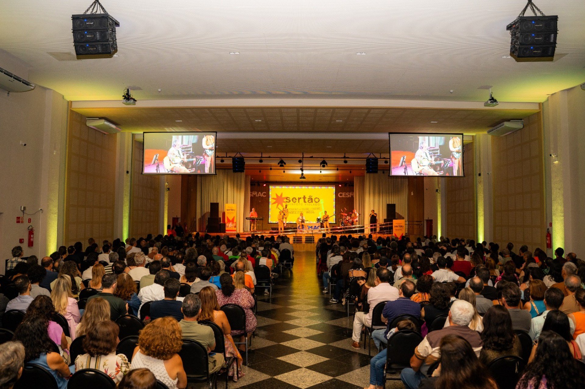 Quinteto Violado apresenta espetáculo "Sertão" em duas noites gratuitas no Teatro de Santa Isabel
