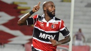 Grafite em passagem pelo Santa Cruz em 2016