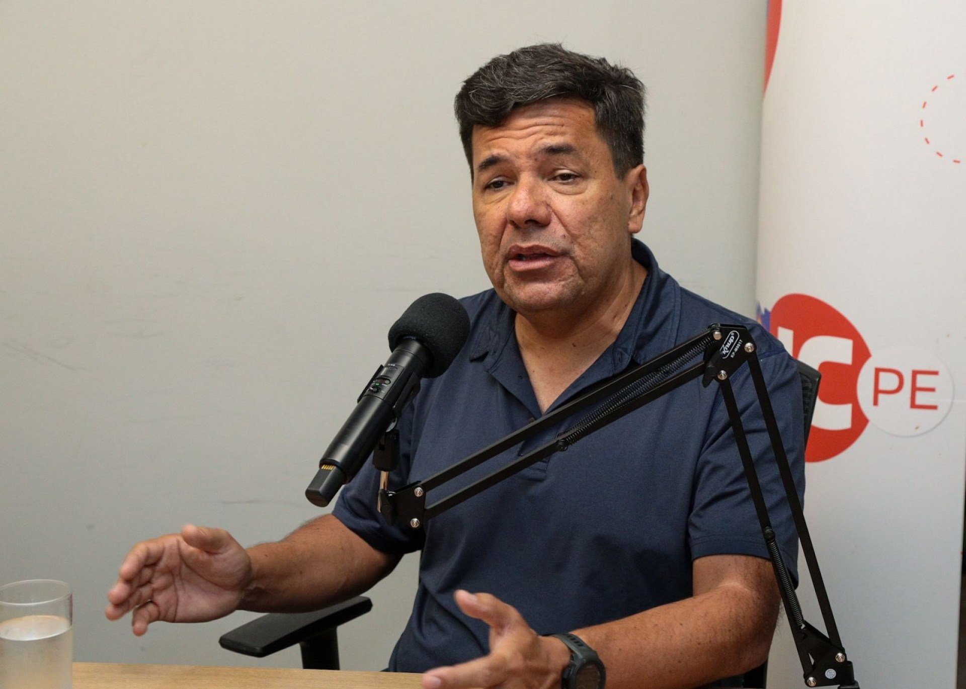 Mendonça Filho participou do videocast Cena Política, do JC Play Arthur Borba / JC IMAGEM