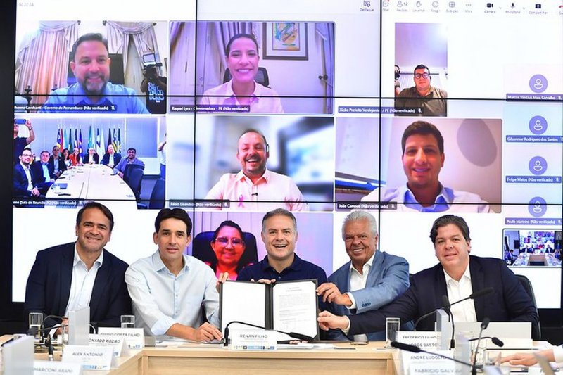 Os ministros Silvio Costa Filho, Renan Filho e Frederico Siqueira assinaram o lançamento do edital, em evento virtual com presença da governadora Raquel Lyra, o prefeito do Recife João Campos, os senadores, Humberto Costa, Teresa Leitão, Fernando Dueire, e diversas autoridades.