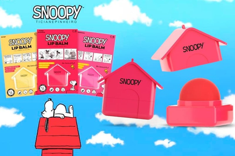 Ticiane Pinheiro e Cia Beauty anunciam um novo lip balm inspirado na casinha do Snoopy