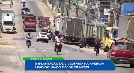 Ciclofaixa em Avenida Leão Dourado: Impacto no trânsito local e reflexo no comércio do Bairro Caio Cá