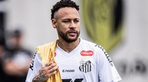 Neymar fica fora de Santos x Palmeiras