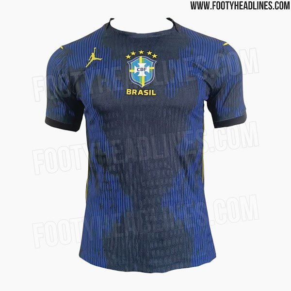 Site vaza possível segundo uniforme da Seleção Brasileira para a Copa do Mundo de 2026