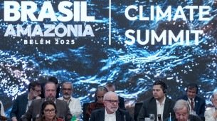 Mesa Redonda de Líderes. Reunião de Transição Energética, na Cúpula do Clima