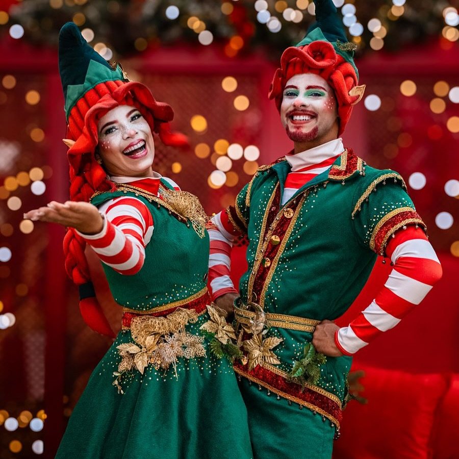 Shopping Carpina dá início à programação natalina com espetáculo e chegada do Papai Noel neste sábado (8)