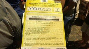 Imagem do Caderno Amarelo do Enem 2025