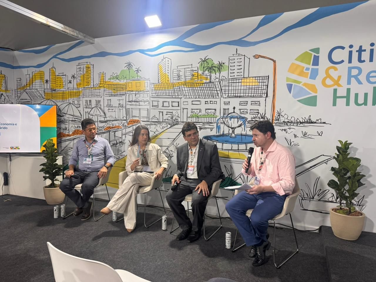 Raquel Lyra apresenta projetos de transição energética e reforça papel de Pernambuco na COP30