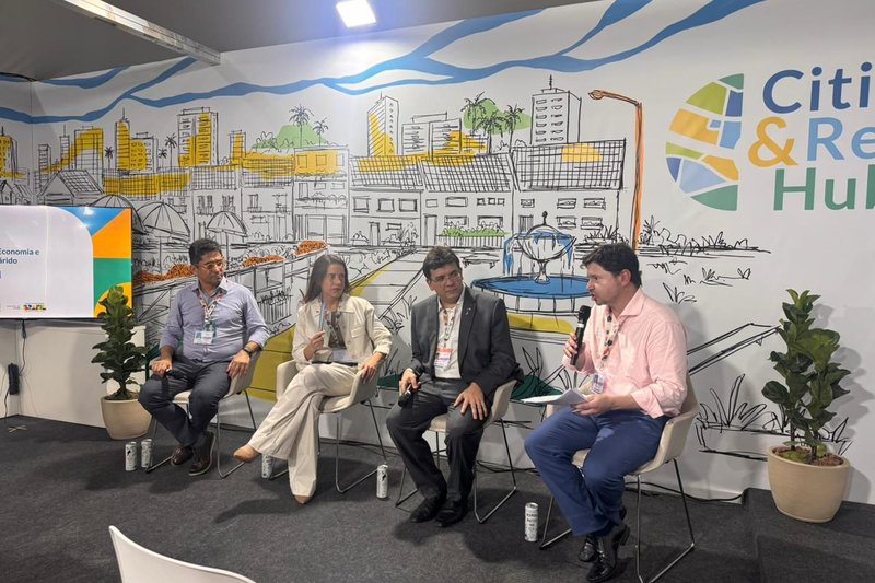 Raquel Lyra integra o grupo de lideranças brasileiras que participam da COP30, onde são discutidas soluções globais para a crise climática