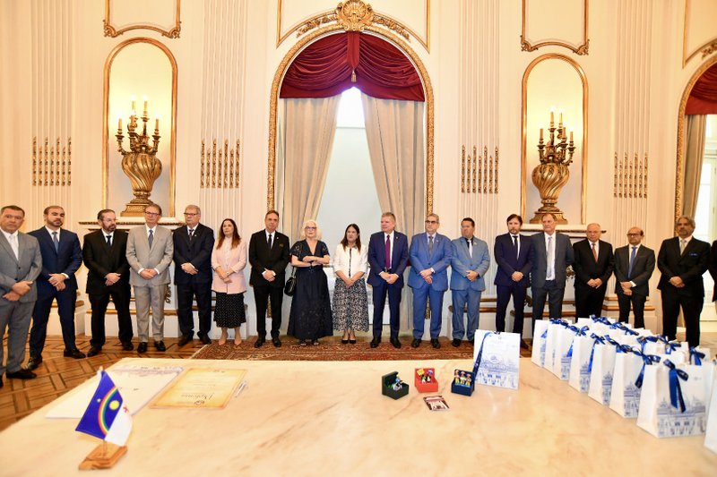 Entrega do Diploma Desembargador Waldemir Oliveira Lins, no Salão Nobre do Palácio da Justiça