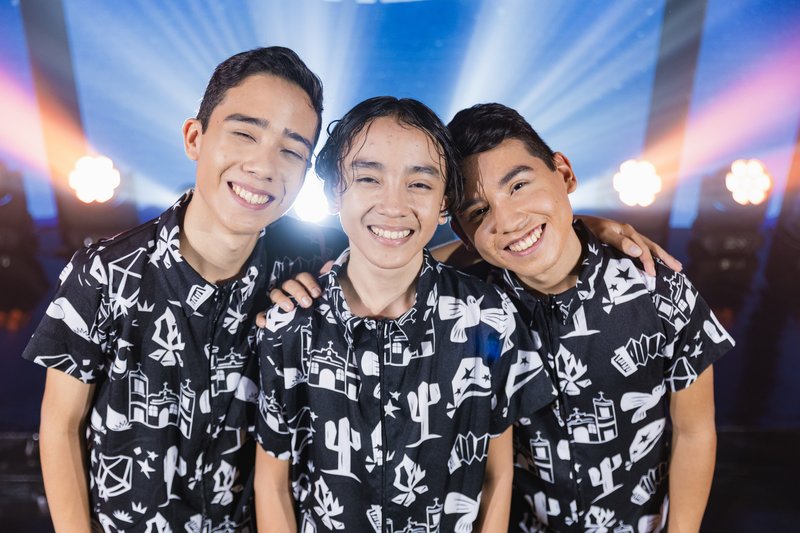 Gleydson, Yvison e Lohan, do Trimanos Brasil