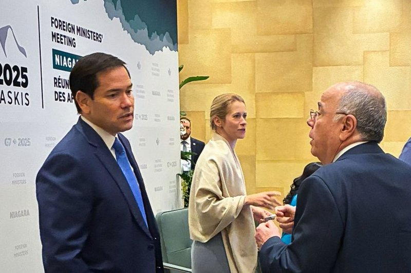 O ministro das Relações Exteriores, Mauro Vieira, reuniu-se nesta quarta-feira (12) com o secretário de Estado norte-americano, Marco Rubio