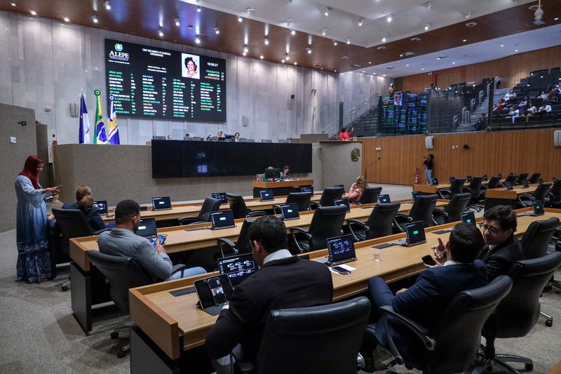 Plenário da Assembleia Legislativa de Pernambuco (Alepe)