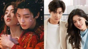 Imagem dos doramas "Amor nas Nuvens" e "Starlit Bloom"