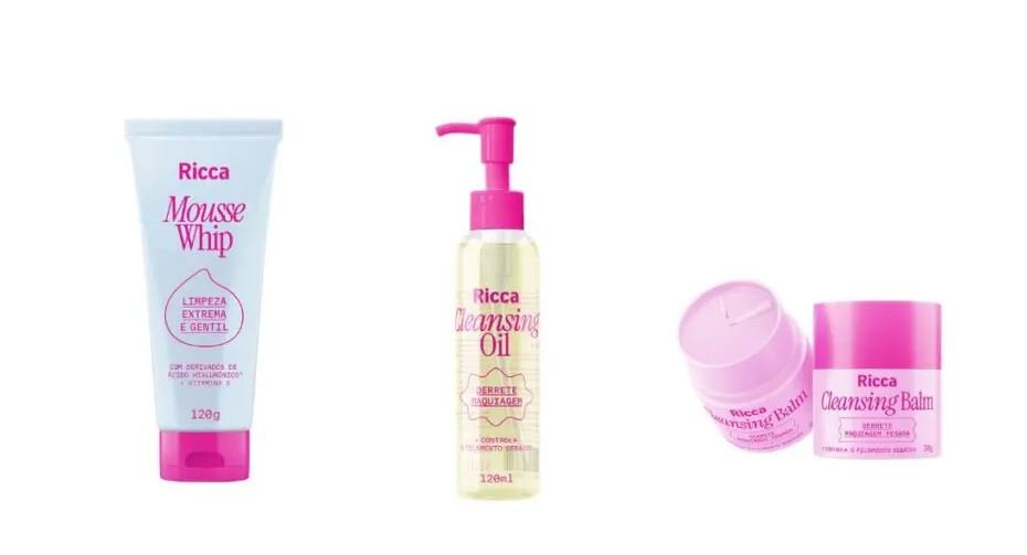 Ricca amplia portfólio e aposta em novas fórmulas para a etapa de limpeza facial