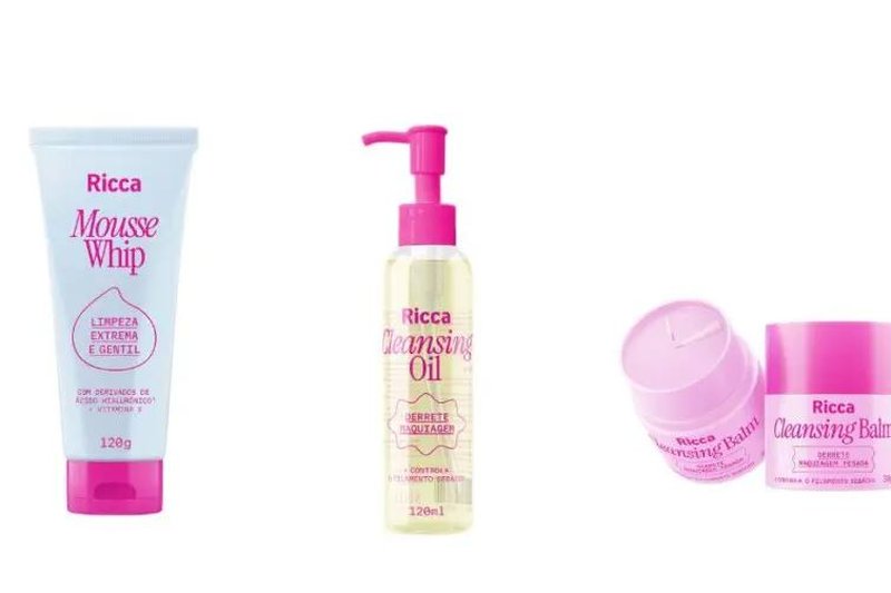 Ricca amplia portfólio e aposta em novas fórmulas para a etapa de limpeza facial