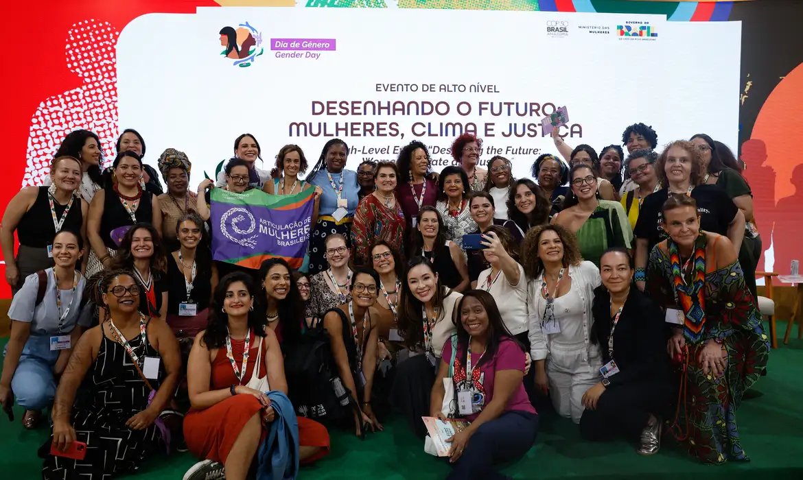 "Só existe justiça climática se houver justiça de gênero", diz ministra na COP30