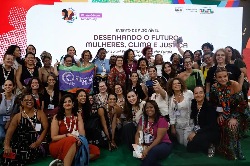 Mulheres levaram o debate sobre clima e gênero para o centro das negociações na 30ª Conferência das Nações Unidas sobre Mudanças Climáticas (COP30)