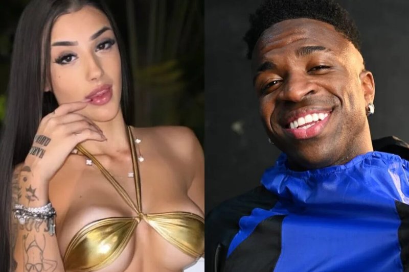 De cueca!! Vini Jr. surge em suposta conversa com Bia Miranda