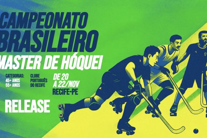 Campeonato Brasileiro Master de Hóquei será disputado no Recife
