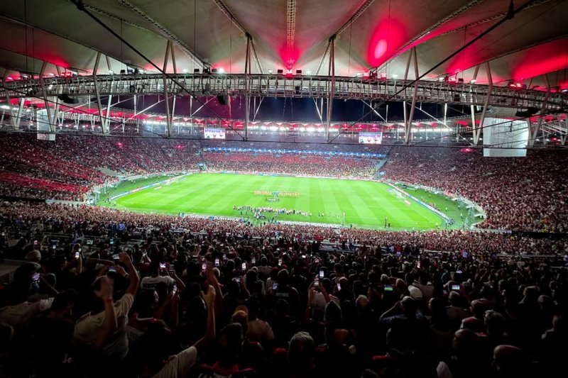 Maracanã lotado para Fla-Flu pela Série A 2025