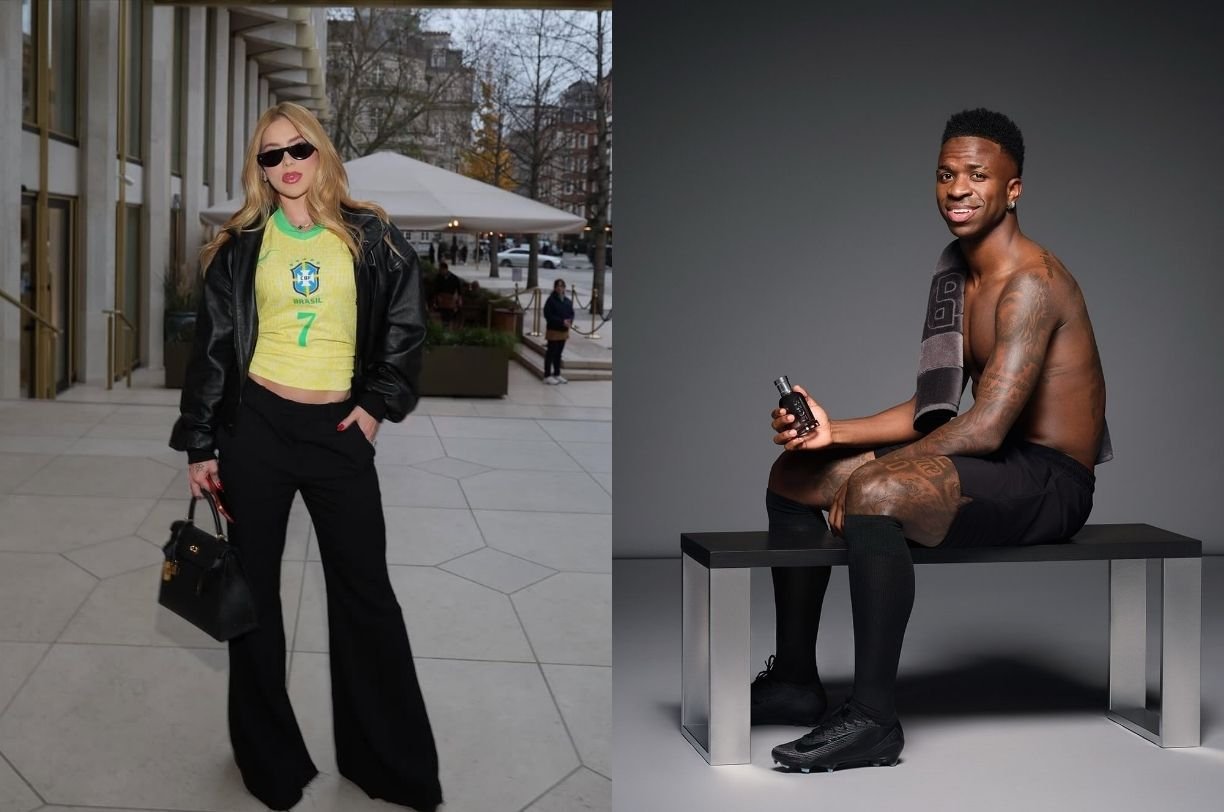 Virginia Fonseca reage com ciúmes após fotos de Vini Jr. sem camisa