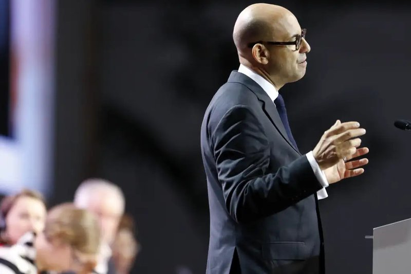 O secretário-executivo do UNFCCC, Simon Stiell, durante a COP30