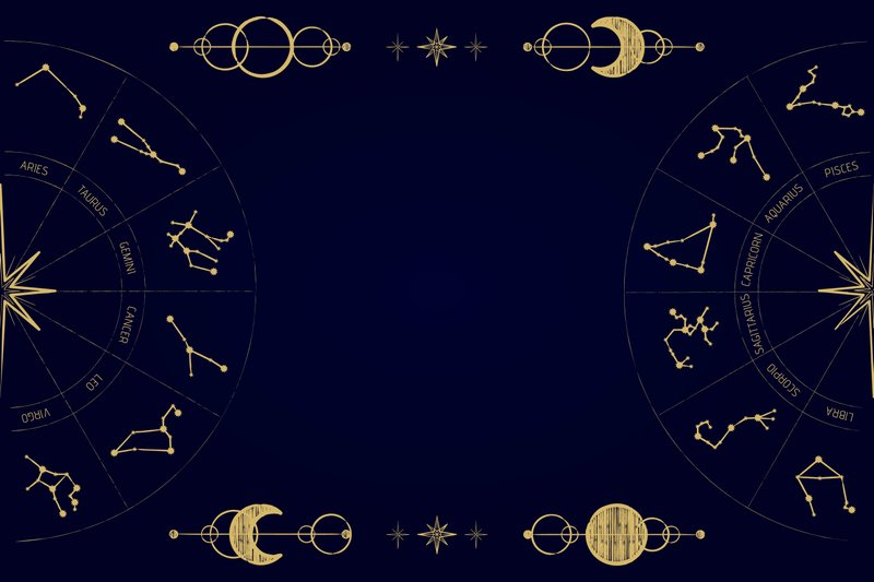 Imagem para representar o conceito de horóscopo