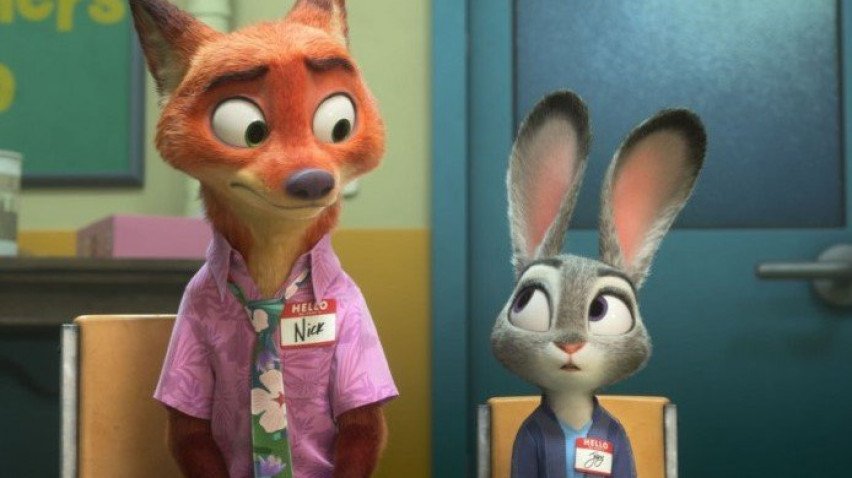 Imagem do trailer de zootopia