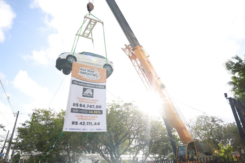 Fiepe realiza "Dia sem Imposto" para conscientizar sobre impacto da carga tributária