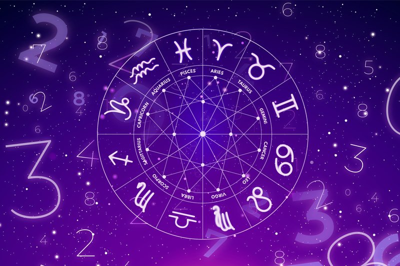 Imagem para representar astrologia e signos