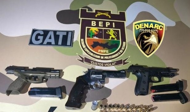 Três suspeitos são mortos em operação policial no Agreste de Pernambuco