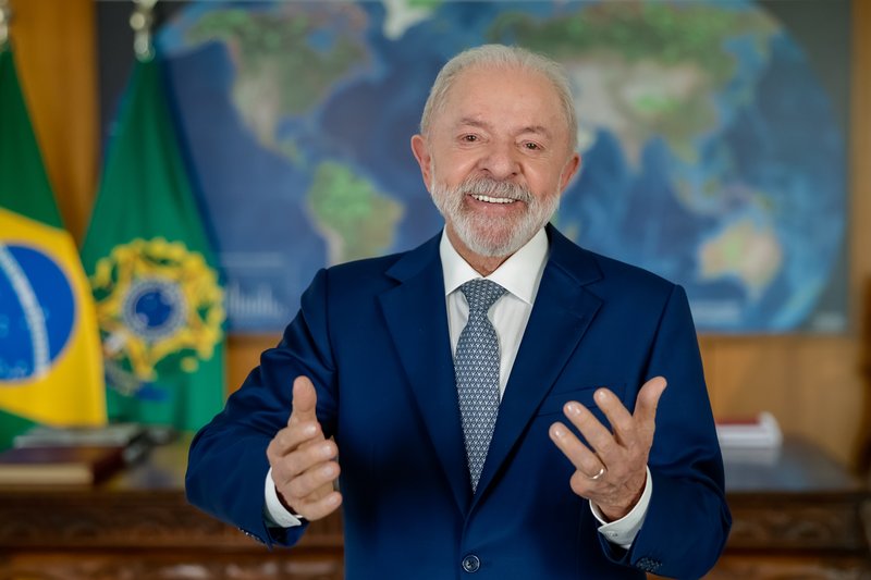 Presidente da República, Luiz Inácio Lula da Silva, durante pronunciamento à Nação sobre a isenção do Imposto de Renda Pessoa Física (IRPF) para quem ganha até R$ 5 mil