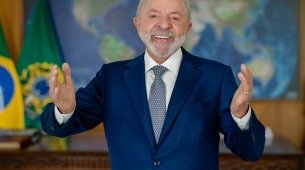 Lula da Silva, durante pronunciamento à Nação sobre a isenção do Imposto de Renda Pessoa Física (IRPF) para quem ganha até R$ 5 mil. Palácio do Planalto - Brasília (DF)