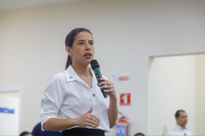 A governadora Raquel Lyra