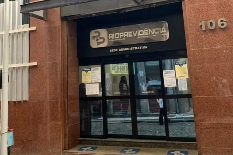 Agência da Rioprevidência, no Rio de Janeiro