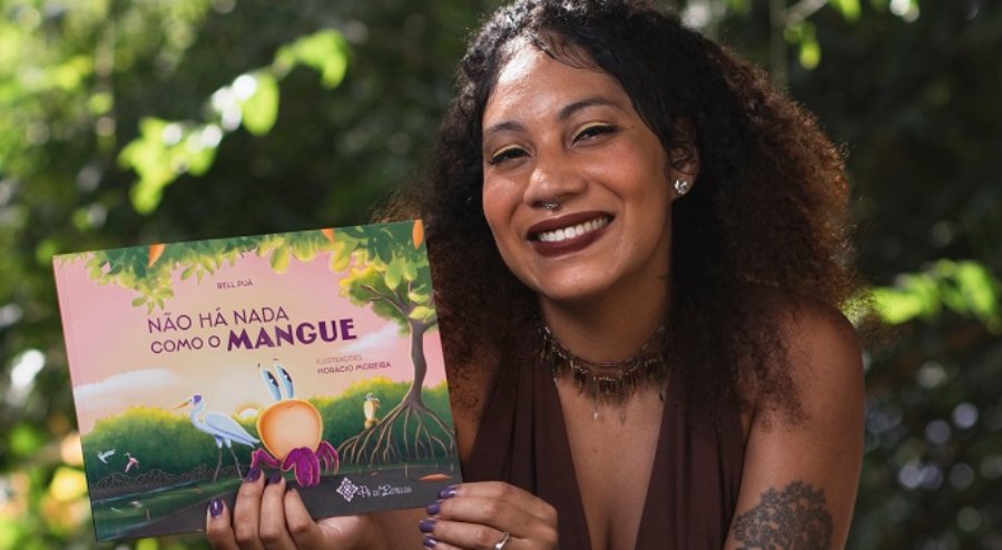 Bell Puã lança "Não há nada como o Mangue", seu primeiro livro infantil, neste sábado (6)