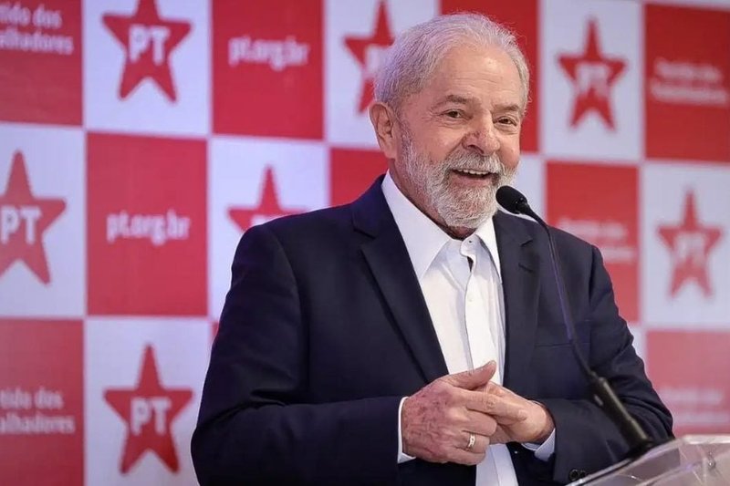 Lula em evento do PT