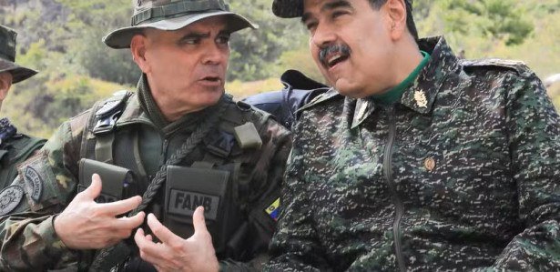 Vladimir Padrino López Comandante do Exercito da Venezuela