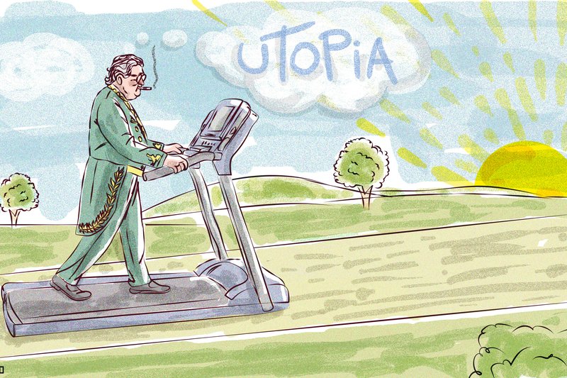 A utopia está lá no horizonte